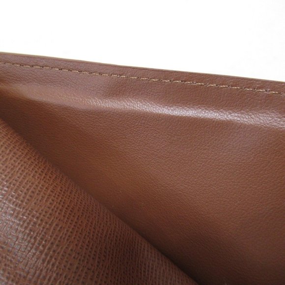 LOUIS VUITTON Passport Cover Travel Case Card Holder Monogram Canvas Used - Picture 6 of 8